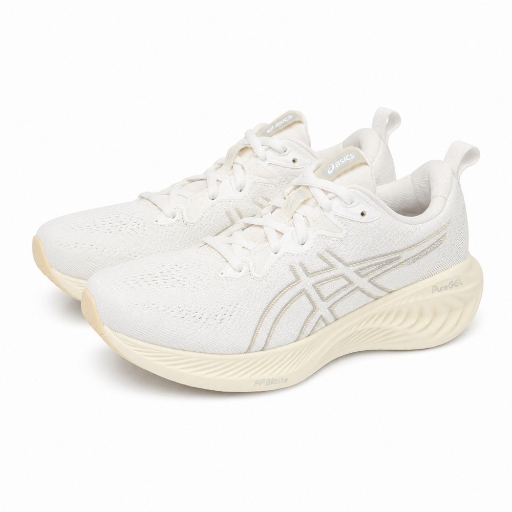 Asics Gel Cumulus 25 White 1012B441 Women's Size 6 Running Shoes